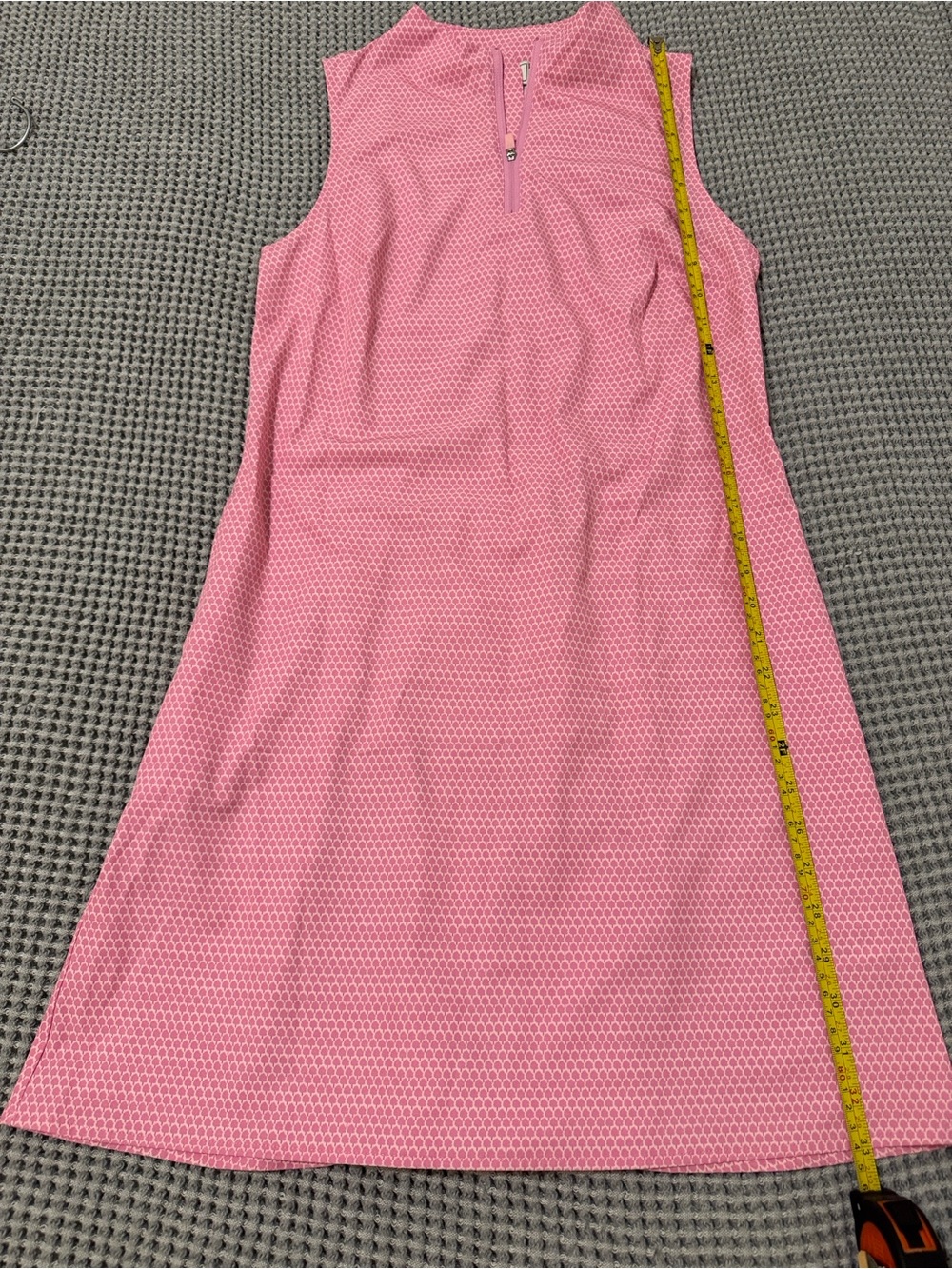 Vineyard Vines Sleeveless Pink Patterned tennis Dress with shorts! NWOT
